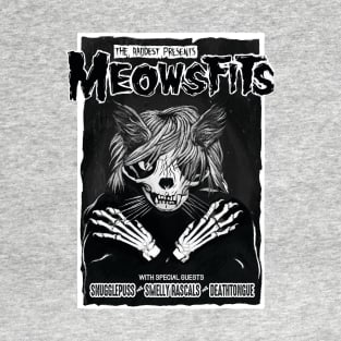 Meowsfits Misfits Parody T-Shirt